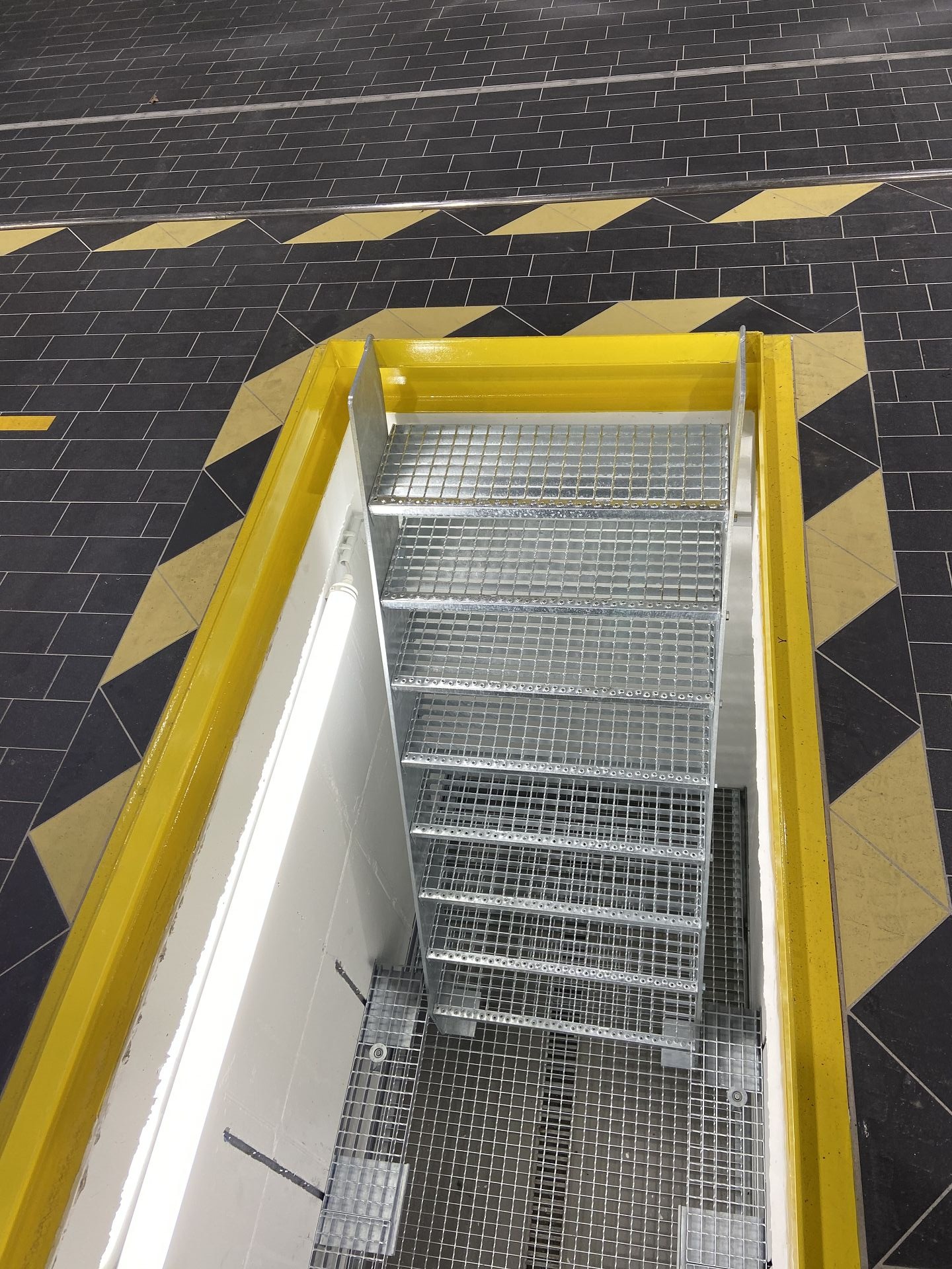 Treppe in den Untergang