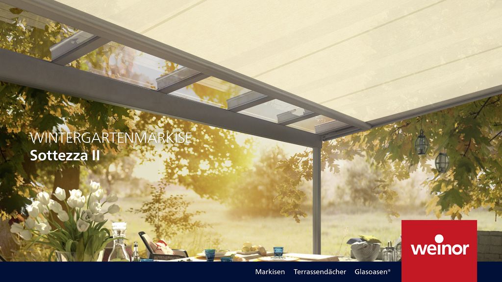 Markise Wintergarten