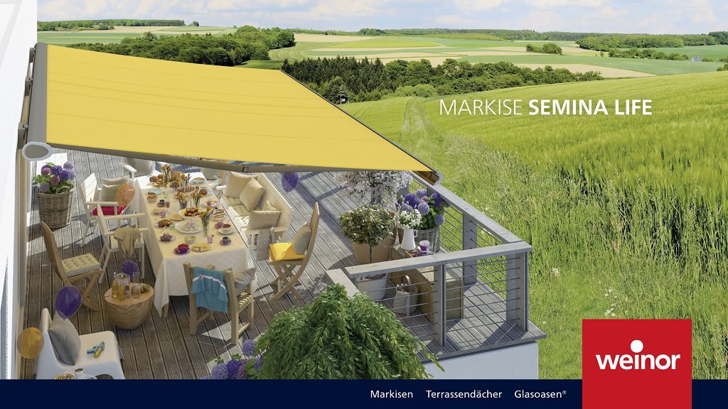 Sonnenschutz in verschiedenen Größen